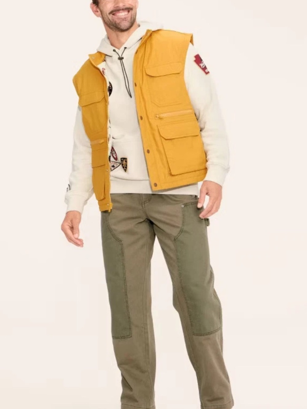 Men's Fisherman Vest - Woolrich Gold 2X